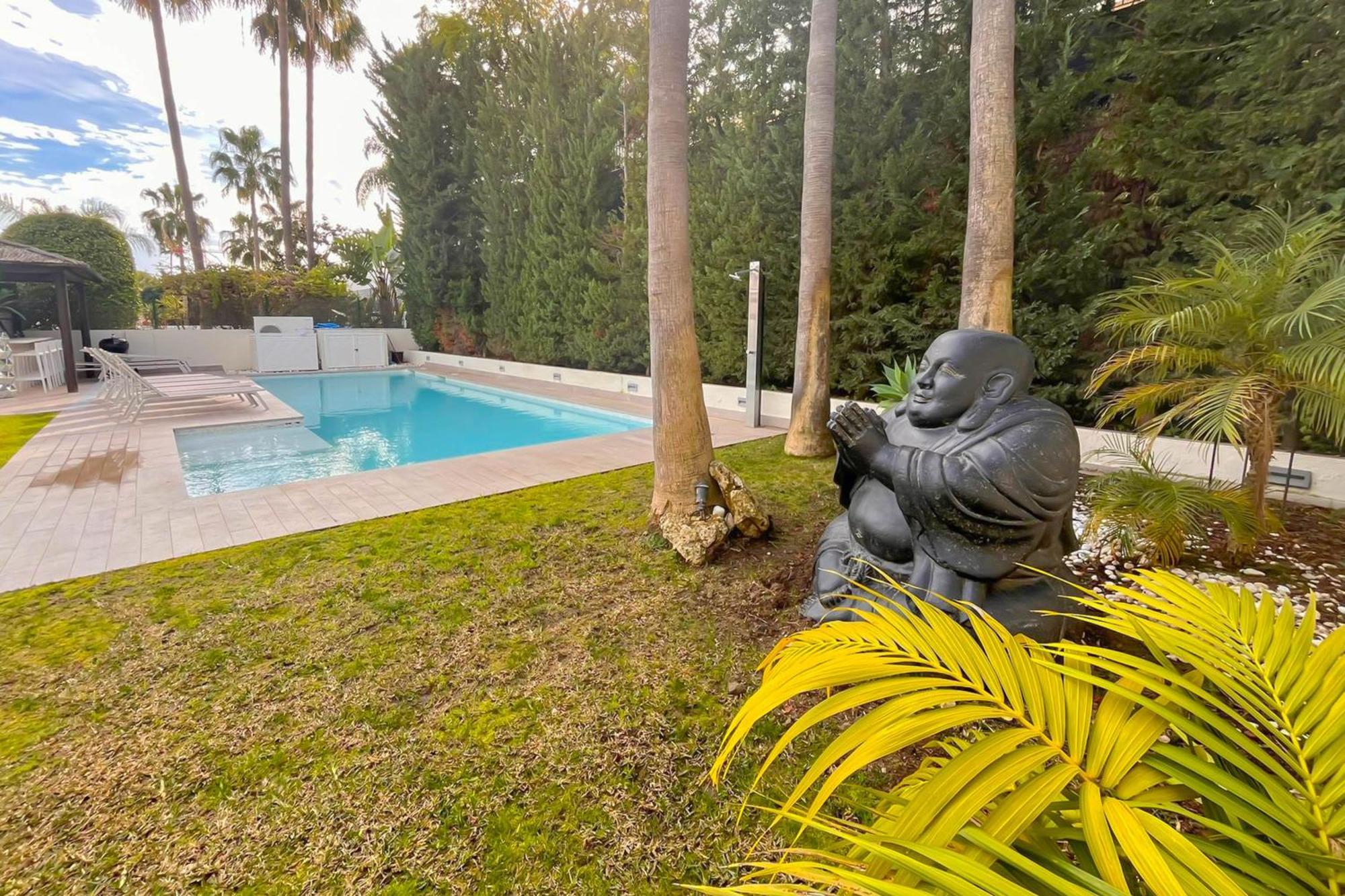מארבלה Villa New Zacaluca Pool Sauna & Gym - Happy Rentals מראה חיצוני תמונה